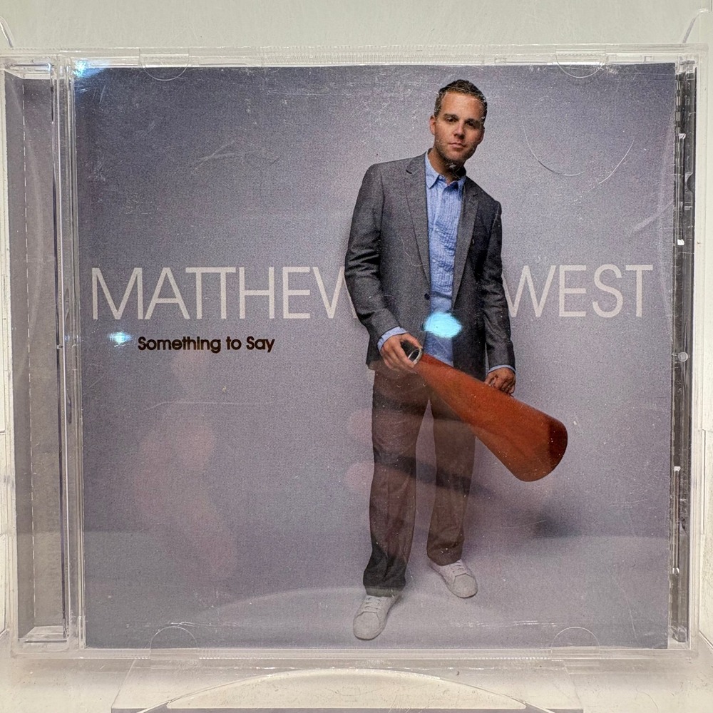 Matthew West Something to Say CD 2008 Sparrow Records 094638452027 CCM Pop Rock